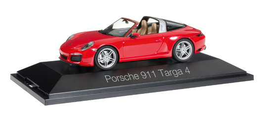 Porsche 911 Targa 4, indická červená
